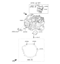 Diagram for 2014 Hyundai Tucson Engine Mount Torque Strut - 43176-3D070