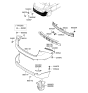 Diagram for Hyundai Tucson Antenna - 95420-2S400