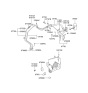 Diagram for Hyundai Accent A/C Expansion Valve - 97604-1C100