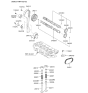 Diagram for 2004 Hyundai Accent Timing Belt - 24312-22611