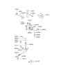 Diagram for 2002 Hyundai Accent Motor And Transmission Mount - 45210-22700