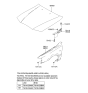 Diagram for 2002 Hyundai Accent Fender - 66311-25600