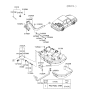 Diagram for 2006 Hyundai Accent Fuel Hose Clamps - 14711-43003