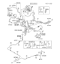 Diagram for Hyundai Accent Brake Line - 58731-25000