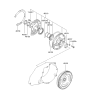 Diagram for 2006 Hyundai Accent Torque Converter - 45100-36400