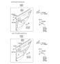 Diagram for 2004 Hyundai Accent Weather Strip - 83241-25000