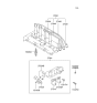 Diagram for 2000 Hyundai Accent Ignition Coil - 27310-22600