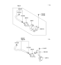 Diagram for 1999 Hyundai Accent PCV Hose - 28914-22601