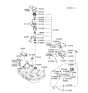 Diagram for Hyundai Fuel Pump Strainer - 31090-25000