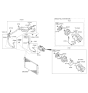 Diagram for 2012 Hyundai Elantra A/C Clutch - 97641-3X100