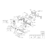 Diagram for 2015 Hyundai Elantra GT Steering Column Cover - 84852-A5400-RY