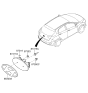 Diagram for 2015 Hyundai Elantra GT Emblem - 86320-A5000