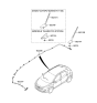 Diagram for 2013 Hyundai Elantra GT Antenna - 96210-A5110-S7U