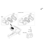Diagram for Hyundai Elantra GT Instrument Cluster - 94053-A5530
