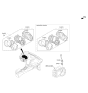 Diagram for 2014 Hyundai Elantra GT Speedometer - 94053-A5530