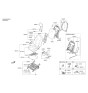 Diagram for 2014 Hyundai Elantra GT Seat Cushion - 88100-A5450-SBL