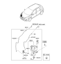 Diagram for Hyundai Elantra GT Washer Reservoir - 98620-A5010