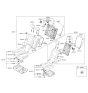 Diagram for Hyundai Elantra GT Armrest - 89900-A5300-SBL