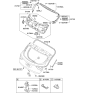 Diagram for 2016 Hyundai Elantra GT Lift Support - 81770-A5000