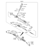 Diagram for 2013 Hyundai Elantra GT Steering Gear Box - 56500-A5000