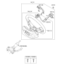 Diagram for 2013 Hyundai Elantra GT Steering Wheel - 56110-A5460-MGB