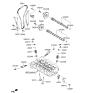 Diagram for Hyundai Variable Timing Sprocket - 24370-2E010