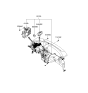 Diagram for Hyundai Sonata Turn Signal Flasher - 95550-3K000