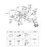 Diagram for 2008 Hyundai Elantra Car Key - 95430-3K200