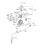 Diagram for 2005 Hyundai Sonata Shift Cable - 46790-3K000