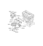 Diagram for 2006 Hyundai Sonata Exhaust Heat Shield - 28525-25100