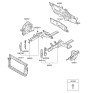 Diagram for 2015 Hyundai Accent Dash Panels - 84124-1R061