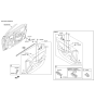 Diagram for 2016 Hyundai Accent Weather Strip - 82231-1R000-4X