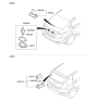 Diagram for 2014 Hyundai Accent Light Socket - 92550-1M000