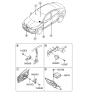 Diagram for Hyundai Accent Air Bag Control Module - 95910-1R250