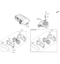 Diagram for Hyundai Instrument Cluster - 94021-1R500