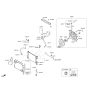 Diagram for 2011 Hyundai Veloster Cooling Fan Resistors - 25385-4L000