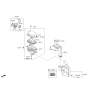 Diagram for Hyundai Accent Air Filter Box - 28110-1R150