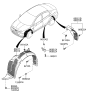Diagram for Hyundai Wheelhouse - 86811-1R010