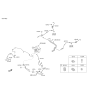 Diagram for 2012 Hyundai Accent Brake Line - 58742-1R000