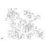 Diagram for 2014 Hyundai Elantra Vehicle Speed Sensors - 42620-26011