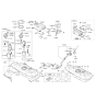 Diagram for 2017 Hyundai Accent Fuel Filler Neck - 31030-1R501