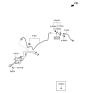 Diagram for Hyundai Accent Clutch Master Cylinder - 41610-1R110