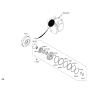 Diagram for 2013 Hyundai Accent Torque Converter - 45100-26060