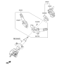 Diagram for Hyundai Accent Turn Signal Switch - 93410-1R001