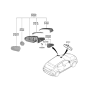 Diagram for 2020 Hyundai Veloster Car Mirror - 87620-J3360