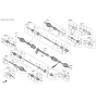 Diagram for 2020 Hyundai Veloster CV Joint Boot - 49535-F2100