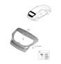 Diagram for 2020 Hyundai Veloster Door Hinge - 79770-J3000