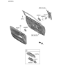 Diagram for 2019 Hyundai Veloster Door Handle - 82610-J3000-TSK