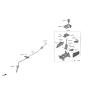 Diagram for Hyundai Veloster Shift Cable - 46790-J3100