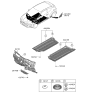 Diagram for 2022 Hyundai Veloster N Dash Panels - 84120-J3010